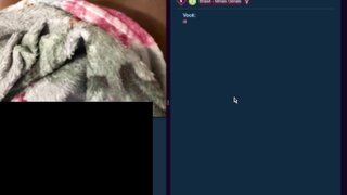 22 year old Brazilian girl touching herself