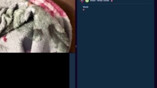22 year old Brazilian girl touching herself