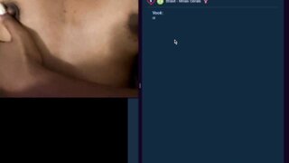 22 year old Brazilian girl touching herself