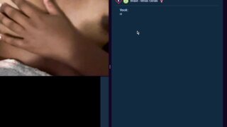 22 year old Brazilian girl touching herself