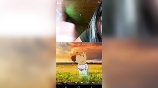 Horny chilean girl flashing tits and pussy
