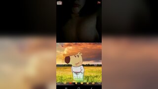 Chilean bitch flashes perfect tits