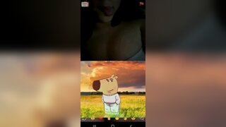 Chilean bitch flashes perfect tits
