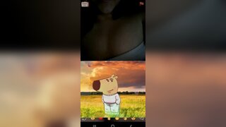 Chilean bitch flashes perfect tits