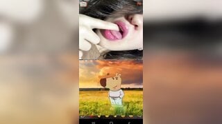 Chilean goddes insane flashing