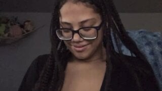 Shy Teen Girl Shows Massive Tits