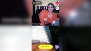 White uk chick shows vids and tits
