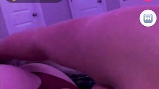 Showing boob and ass in thong on monkey app