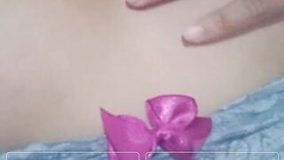 OmeTV Brazilian shows off boobs