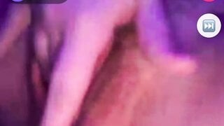 Chubby girl fingers and shows boobs