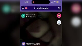 Indian teen on monkey app
