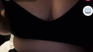 Vic takes a boob out on monkey app