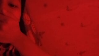 Hot Filipina shock and flash