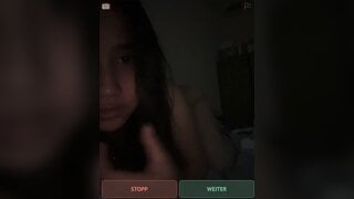 Indonesian Bitch Teen Shows her Body in Ome Tv