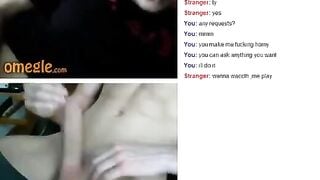 Omegle Girl Wants My Cum