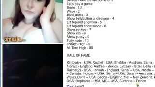 Omegle Hot Katie Plays