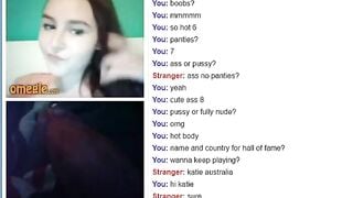 Omegle Hot Katie Plays