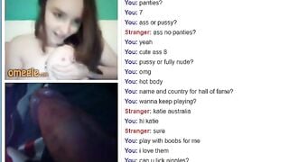 Omegle Hot Katie Plays