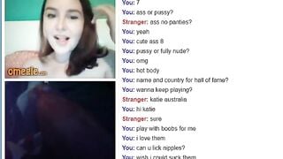 Omegle Hot Katie Plays