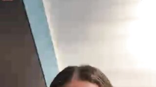 Brazilian teen shows tits