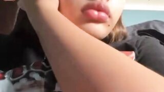 Brazilian teen shows tits