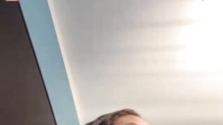 Brazilian teen shows tits