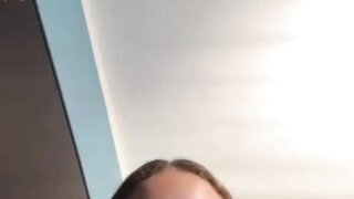 Brazilian teen shows tits