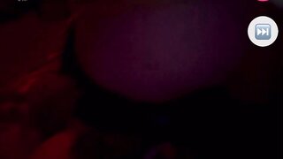 Chubby girl on monkey app fingering/flashing