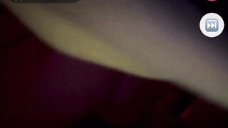 Chubby girl on monkey app fingering/flashing