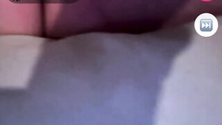 Chubby girl on monkey app fingering/flashing
