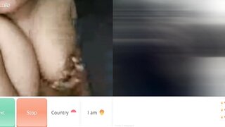 Indonesian Slut Show in Ometv