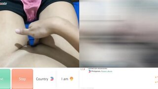 Indonesian Slut Show in Ometv