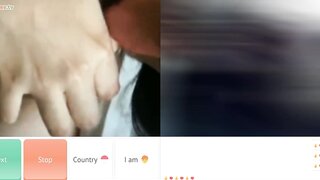 Indonesian Slut Show in Ometv