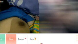 Indonesian Slut Show in Ometv