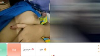 Indonesian Slut Show in Ometv