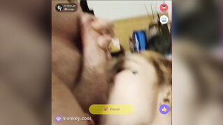 Monkay app couple below job she nice dick Suck