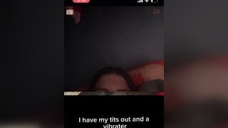 22 Year Old OmeTV Slut Shows Nice Tits.