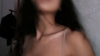 Brazillian girl gets horny on ome tv and shows boobs