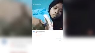 Indonesian girl showing boobs