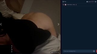 Milf Fingers her pussy and talks dirty