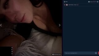 Milf Fingers her pussy and talks dirty
