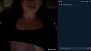 Milf Fingers her pussy and talks dirty