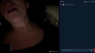 Milf Fingers her pussy and talks dirty