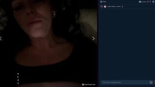 Milf Fingers her pussy and talks dirty