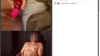 red head sucks and fucks dildo (no audio)