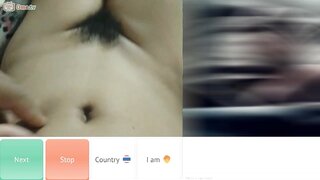 Hairy Thai Girl Masturbating on Ometv