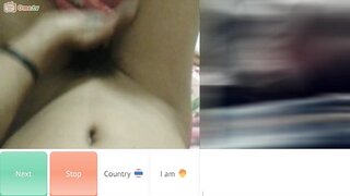 Hairy Thai Girl Masturbating on Ometv