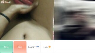 Hairy Thai Girl Masturbating on Ometv