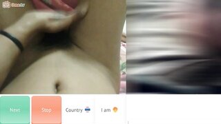 Hairy Thai Girl Masturbating on Ometv