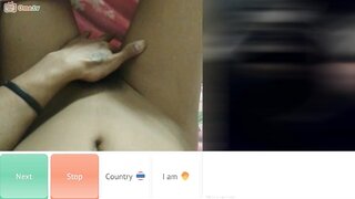 Hairy Thai Girl Masturbating on Ometv